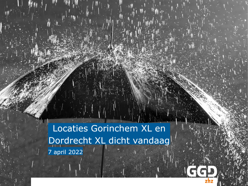 Dordrecht en Gorinchem dicht 7 april 20221