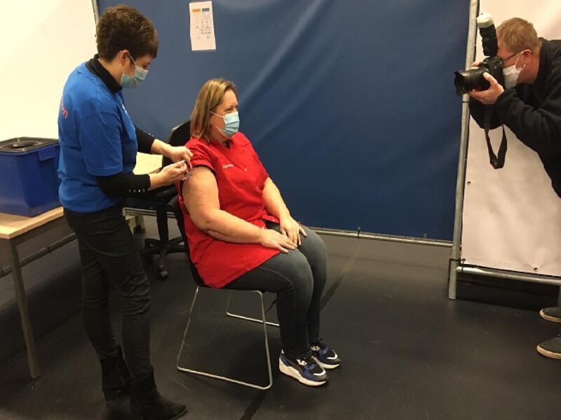 Eerste vaccinatie