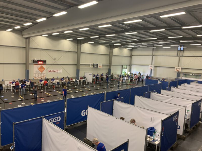 Overzicht prikstraten en wachtrij OW